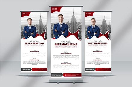 Corporate Roll-Up Banner Design