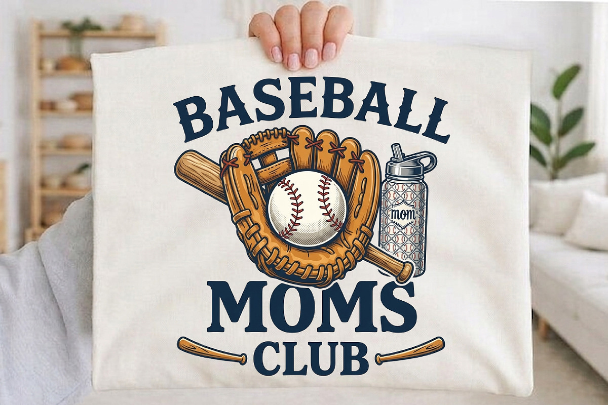 Baseball Moms Club PNG, an Illustration by designcity5 (Photo 4 of 4)
