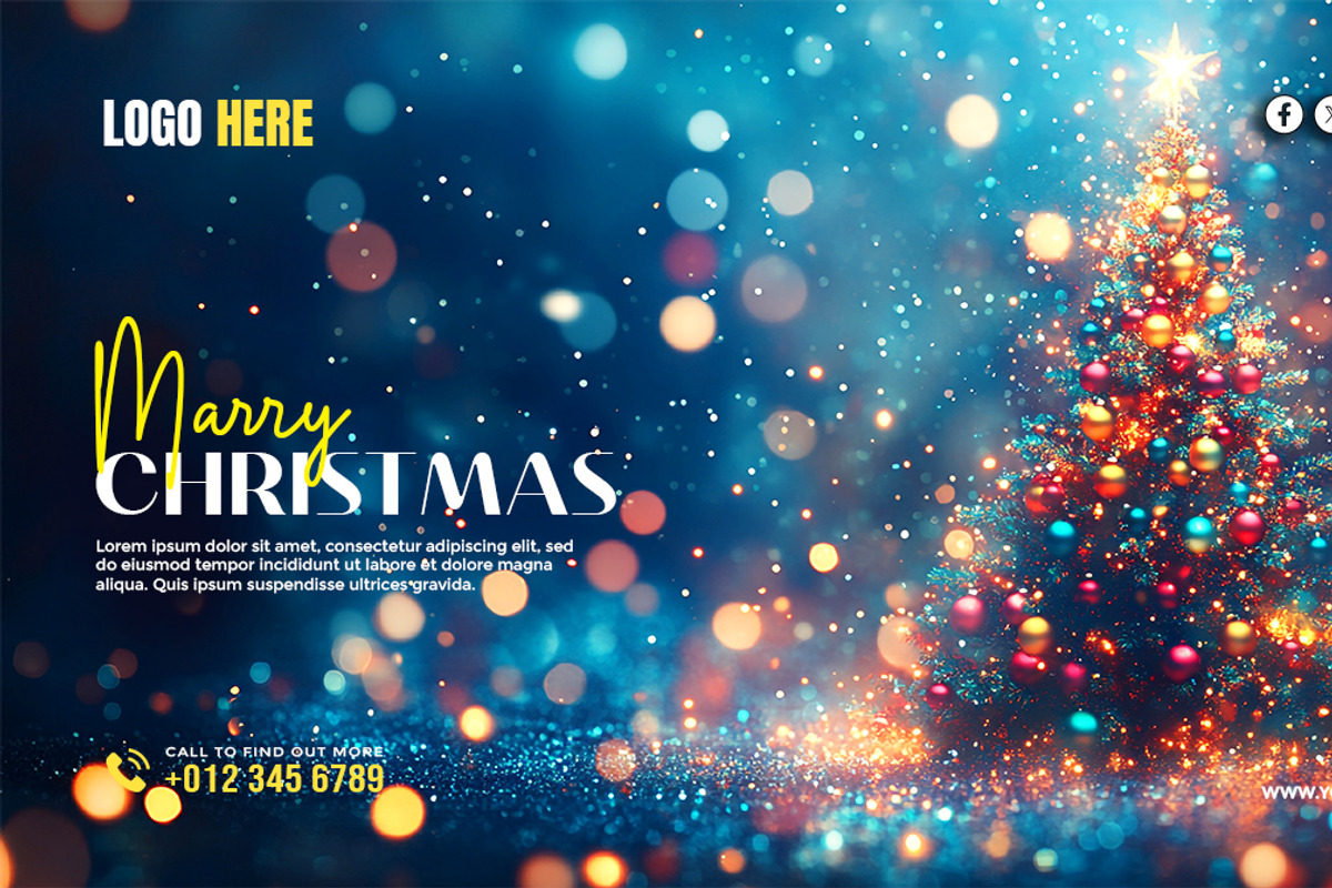 Christmas Day Bundle Template, a Social Media Template by gstudiovect21 (Photo 14 of 17)