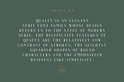 Qualey - Elegant Serif Font, a Serif Font by Craft Supply Co. (Thumbnail 2 of 11)