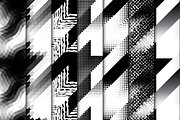 10 houndstooth patterns, a Pattern Graphic by tkdesign (Thumbnail 1 of 11)