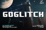 Goglitch, a Font by Ditatype (Thumbnail 1 of 11)
