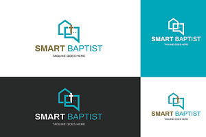 Smart Baptist Logo Template, a Branding & Logo Template by bosathemes