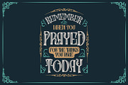 Cravery, a Script Font by Vintage Division (Thumbnail 2 of 10)