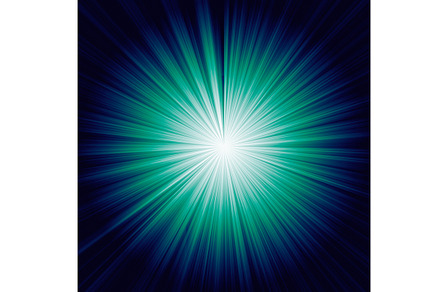 sunburst, gradient blue background