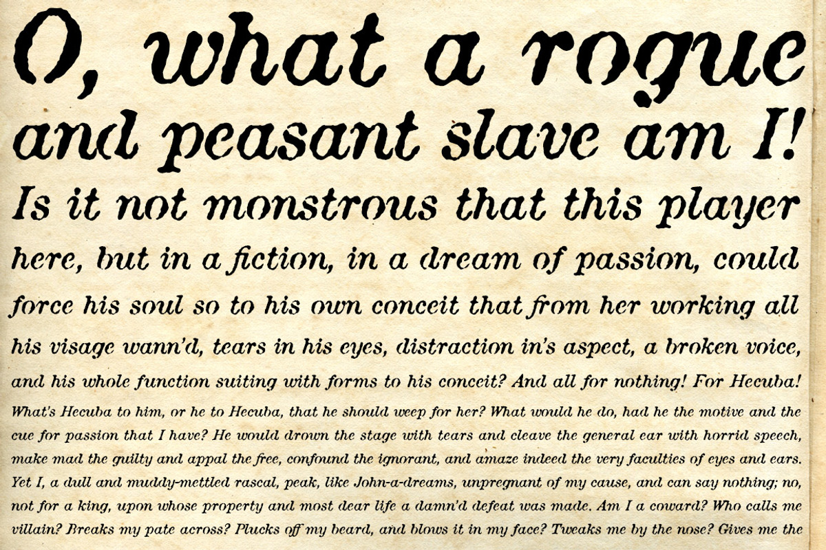 Attic Antique Italic preview 3