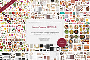 Mega Scene creator Bundle, a Books & Magazine Mockup by Kzara Visual Concepts (Thumbnail 19 of 19)