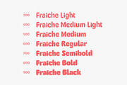 Fraiche - Variable Rounded, a Sans Serif Font by Adam Fathony (Thumbnail 6 of 17)