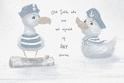 Sea adventure. Little sailors, an Illustration by MeadowFox (Thumbnail 4 of 8)