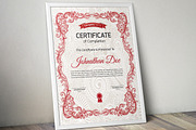 Certificate Word | PSD | AI, a Stationery Template by Curve Design (Thumbnail 5 of 6)
