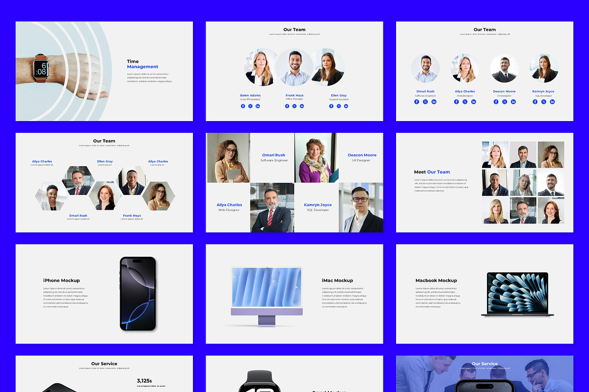Pitch Deck Presentation Template, a Presentation Template by Abert (Photo 6 of 12)