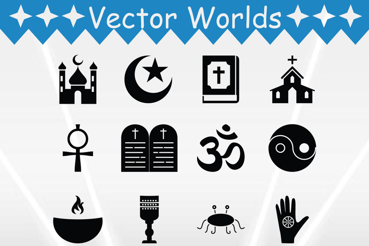 Religious Svg, Islam, Religion Svg, an Object Graphic by VectorWorlds