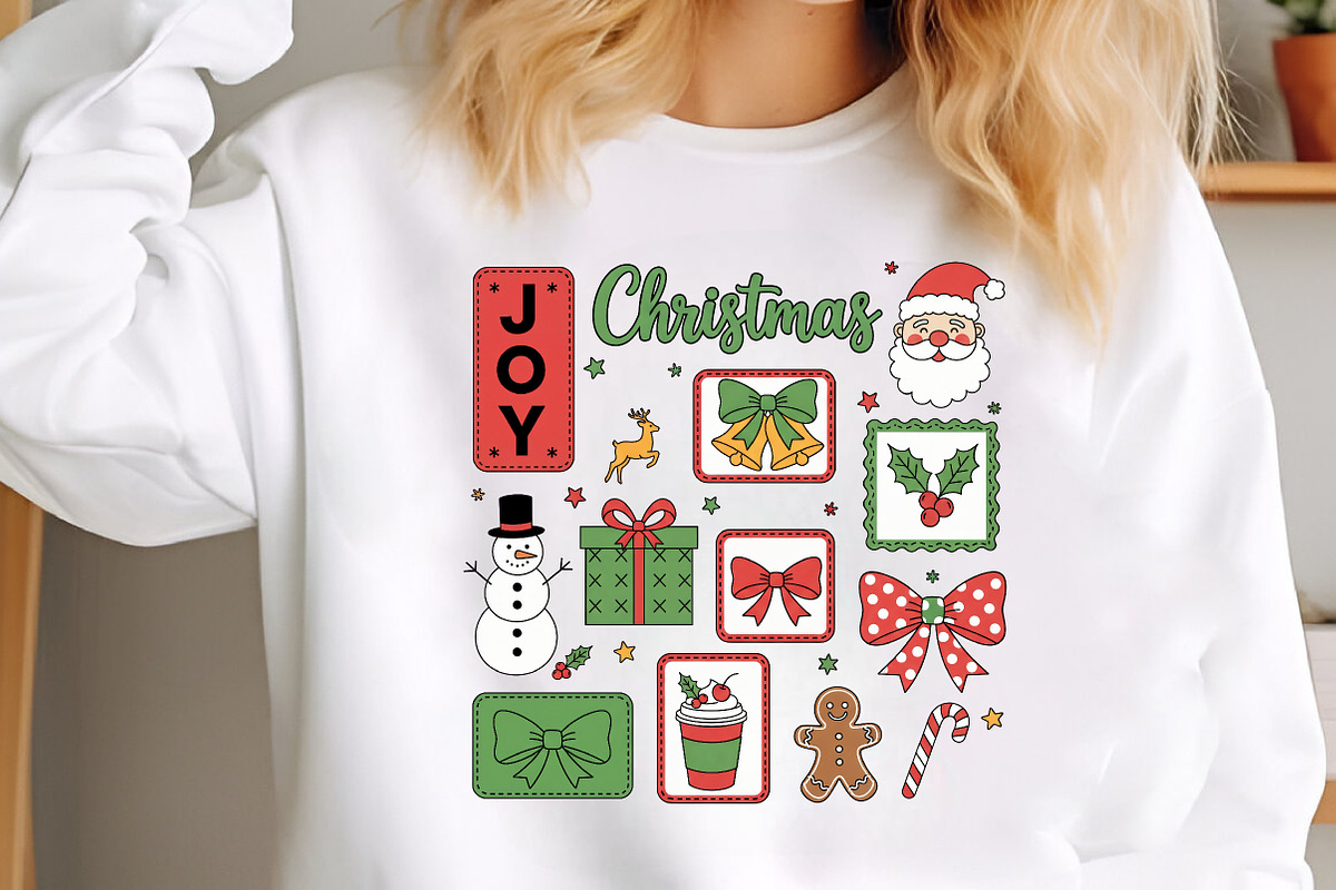 Funny Merry Christmas Frame Style PN, an Illustration by Libby Wishes (Photo 5 of 8)