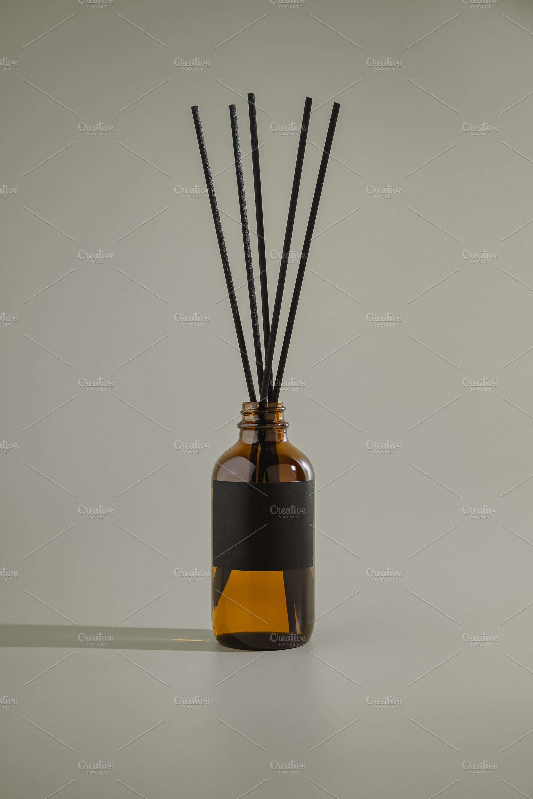 Glass bottle for aroma diffuser in m, a Beauty & Fashion Photo by Edalin's Store