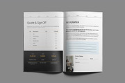 Project Proposal Brochure Template, a Brochure Template by White Graphic (Thumbnail 13 of 16)