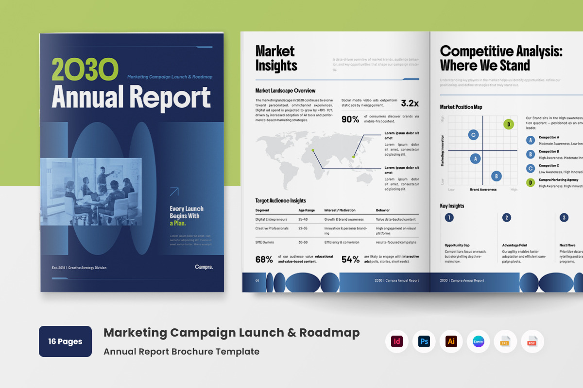 Marketing Campaign Roadmap Brochure
