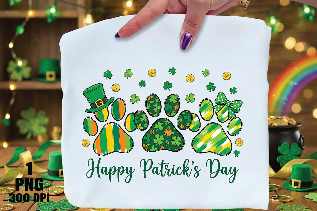 Dog St Patricks Day Dog Mom Png, an Illustration by Daily.Designs (Photo 1 of 5)