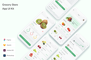 Grocery Store App UI Kit