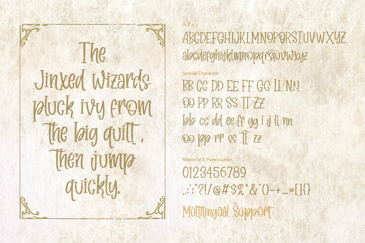Magic Story, a Font by Orenari (Photo 7 of 8)