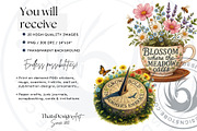 Summer Wildflower & Meadows Cliparts, a Seasonal Illustration by ThatsDesignArt (Thumbnail 2 of 10)