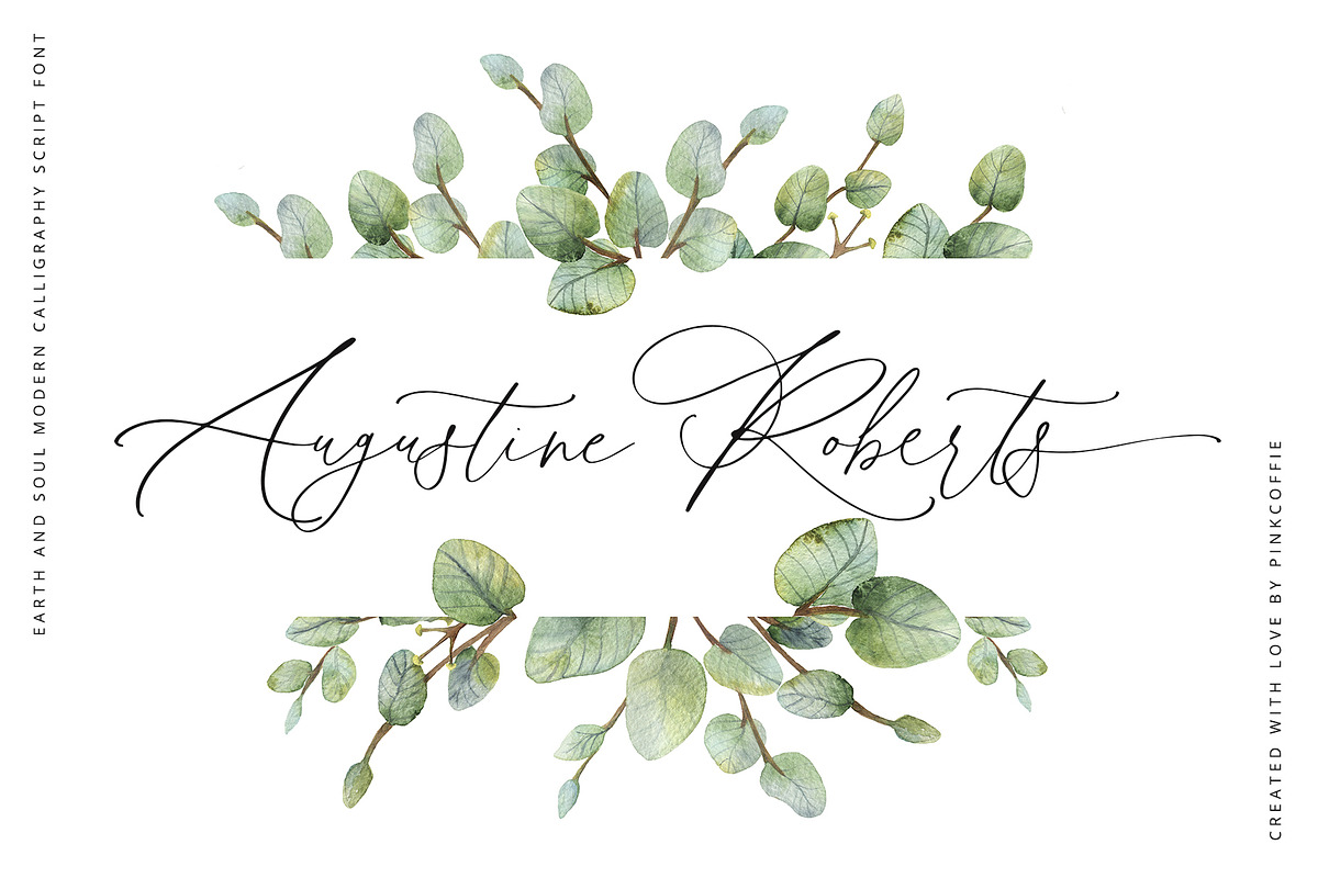Earth And Soul | Elegant Script Font preview 2