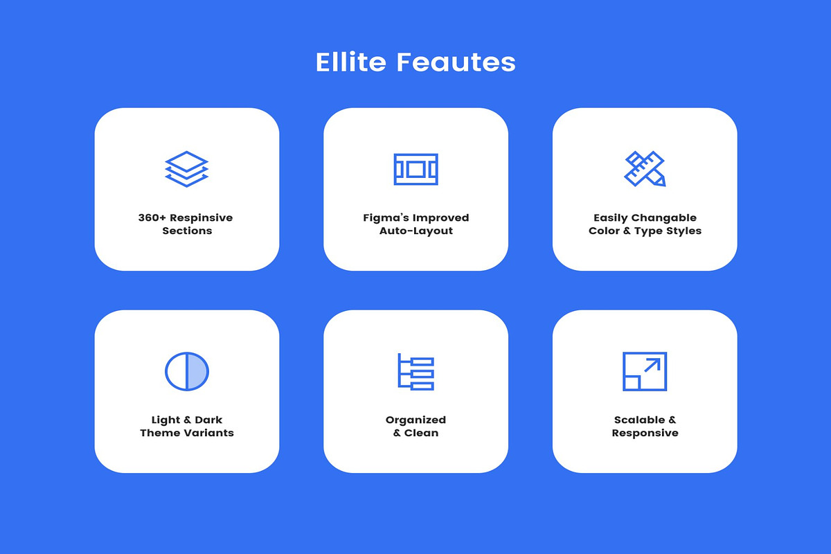 Elliette Wireframe Kit, an UI Kit Template by Lumina_ui_ux202 (Photo 3 of 8)