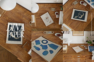 PAPER Paper & Poster Mockup