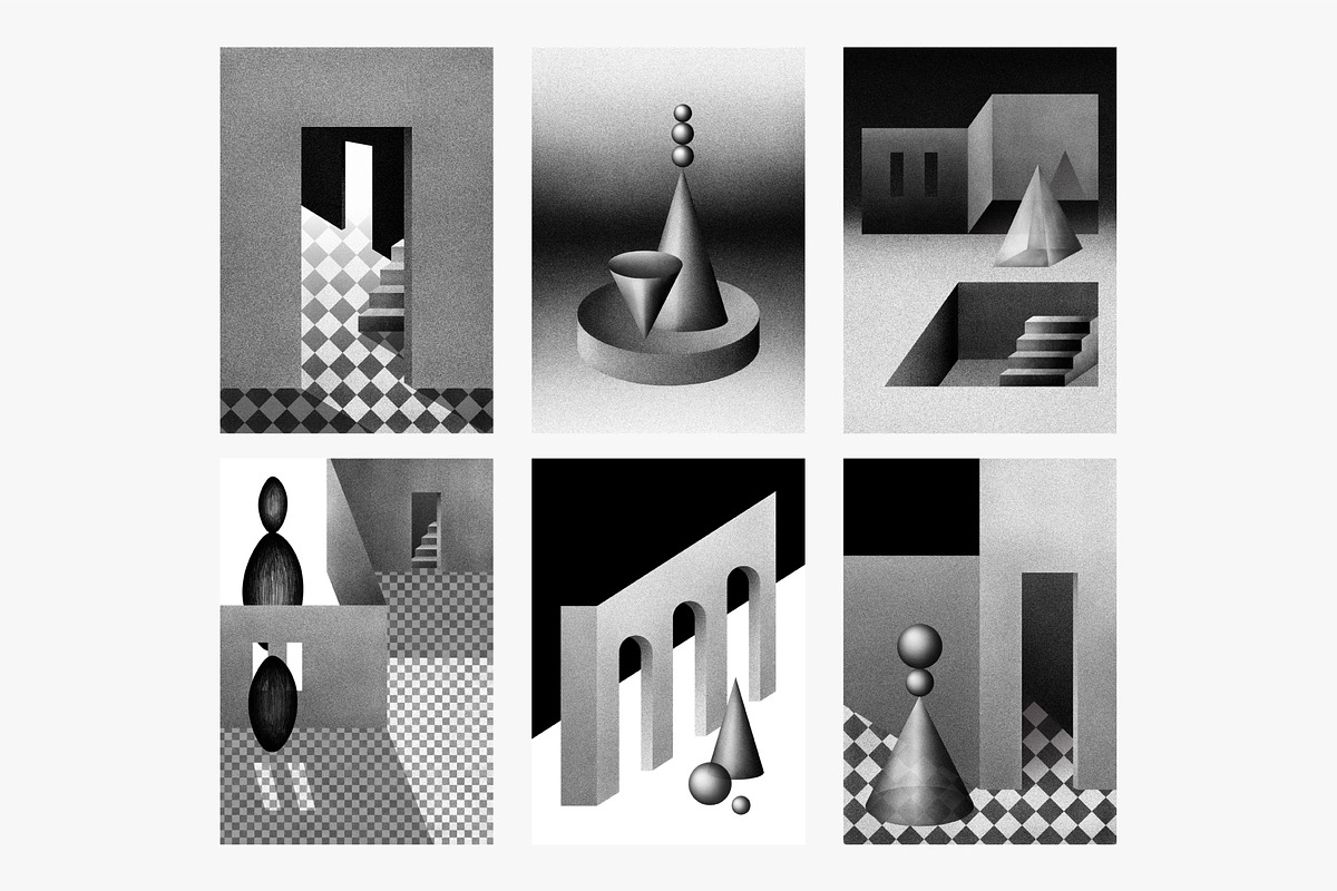 Dream-Like Scenery Creator / 01, an Object Graphic by Paulina Sara Design (Photo 18 of 19)