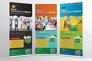 School Education Roll-Up Banner Sign, a Flyer Template by ideaz_sabbir (Thumbnail 1 of 9)
