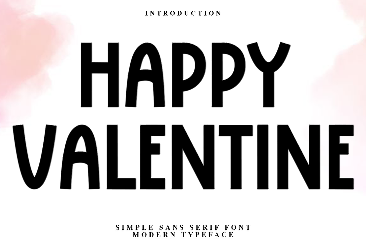 Happy Valentine, a Script Font by FreshTypeINK (Photo 1 of 7)