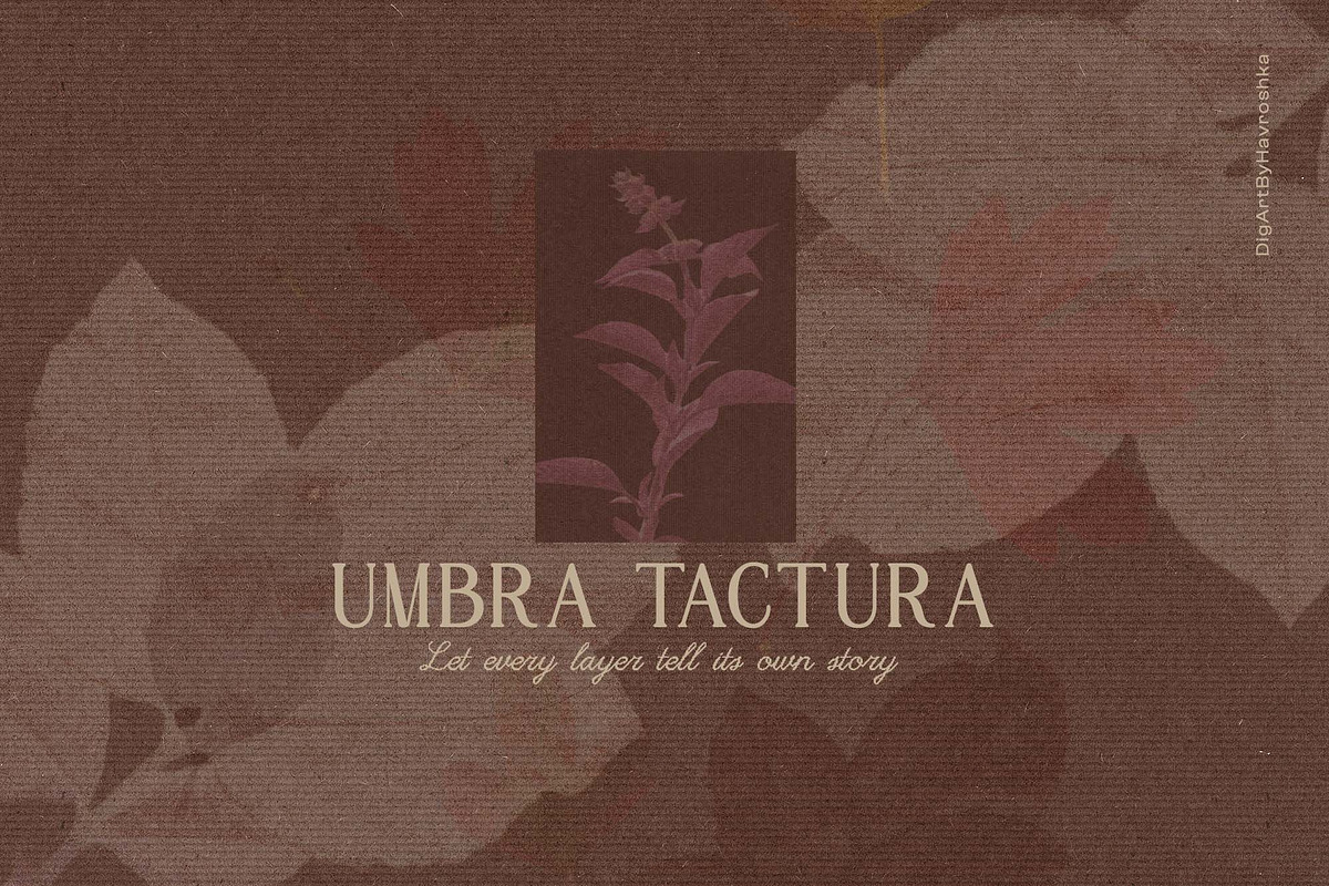 Umbra Tactura - Botanical Textures, a Background Graphic by DigARTbyHavroshka (Photo 11 of 11)