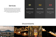 Jesus Church One Page Theme, a HTML Template by IceTemplates (Thumbnail 3 of 3)
