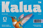 Kalua Bold Sans Serif, a Sans Serif Font by Letterhend Studio (Thumbnail 1 of 11)