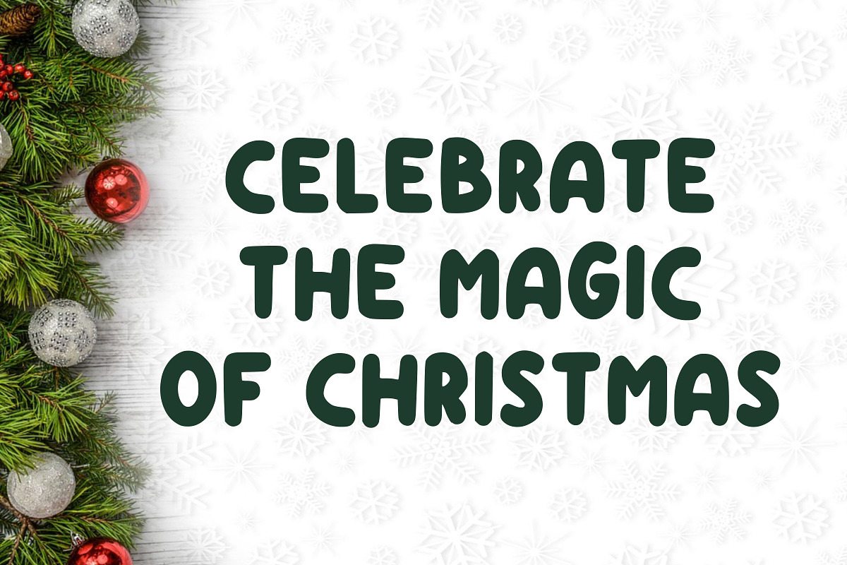 Jingle Bels Christmas, a Font by Limited.studio (Photo 2 of 6)