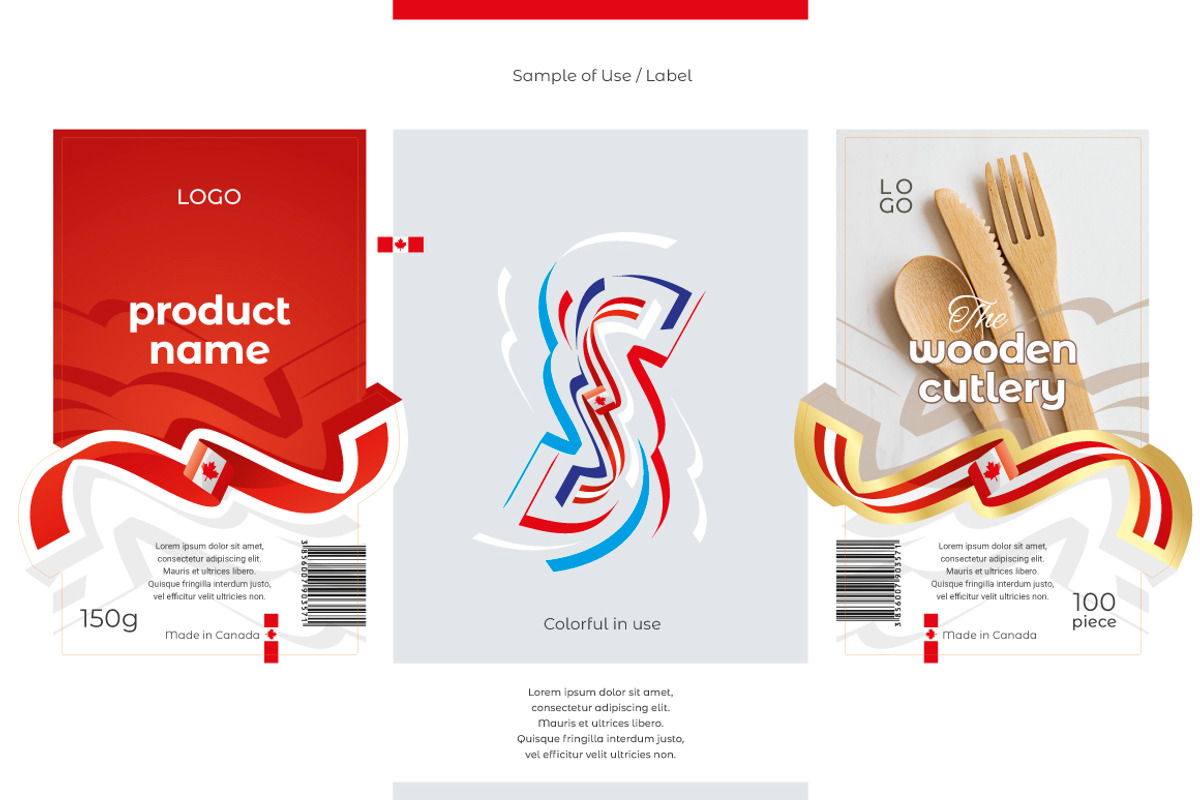 Canada flag ribbon vector, a Templates & Theme by Simbos (Photo 6 of 9)
