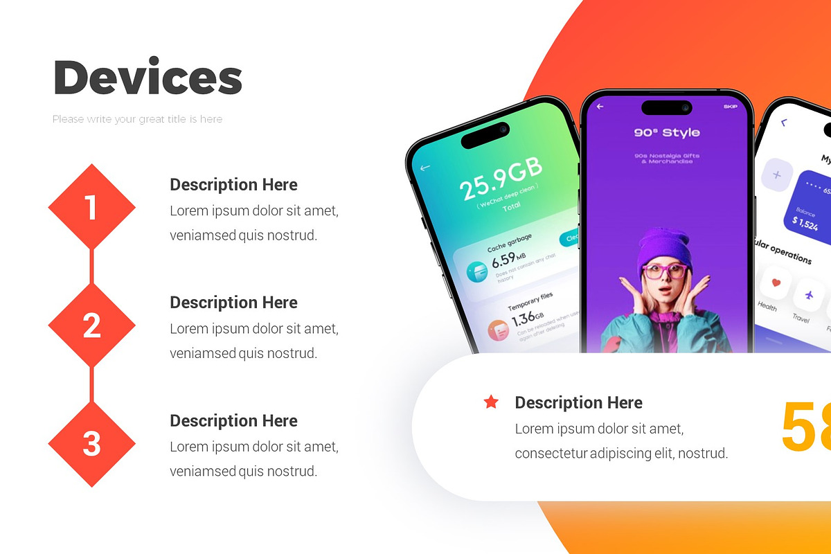 Devices Mockup Tools PowerPoint, a Presentation Template by Presentation Templates (Photo 8 of 13)