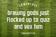 Goalbuster Fonts, a Sans Serif Font by Alphabet Agency (Thumbnail 3 of 10)