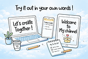 Snappy Note Playful Handwriting Font, a Handwritten Font by cocodesign (Thumbnail 6 of 7)