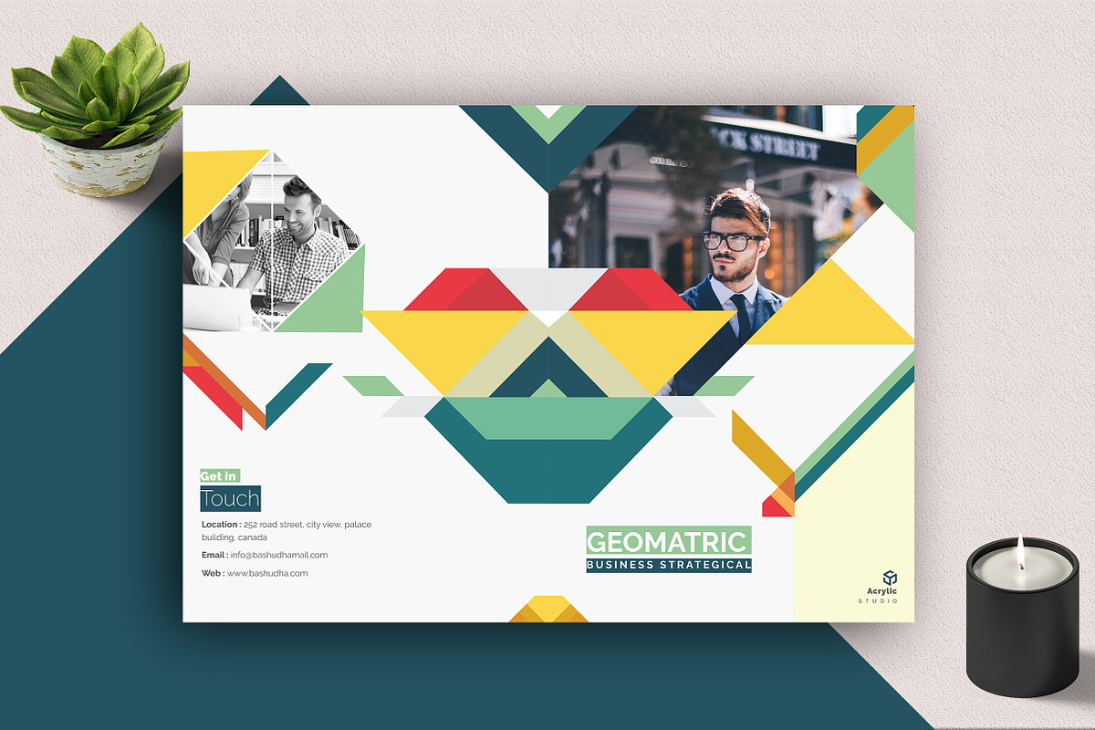 Multipurpose Bi Fold Brochure, a Brochure Template by Addaxx (Photo 3 of 3)