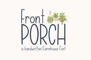 Front Porch, Cute Farmhouse Font, a Handwritten Font by Designing Digitals (Thumbnail 1 of 9)