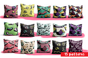 30 Seamless patterns memphis style., a Pattern Graphic by Hurski Anton (Thumbnail 2 of 5)