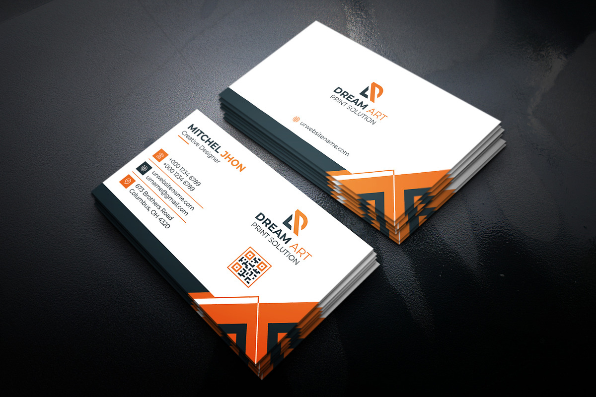 Corporate Business Card Template, a Business Card Template by GFXCity (Photo 3 of 4)