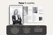 Coaching Workbook Canva Template, a Presentation Template by design4social (Thumbnail 2 of 8)