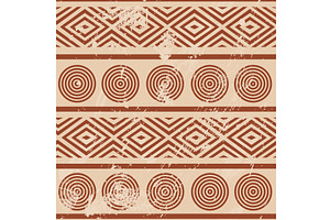 Southwest Native seamless pattern, an Object Illustration by Toltemara