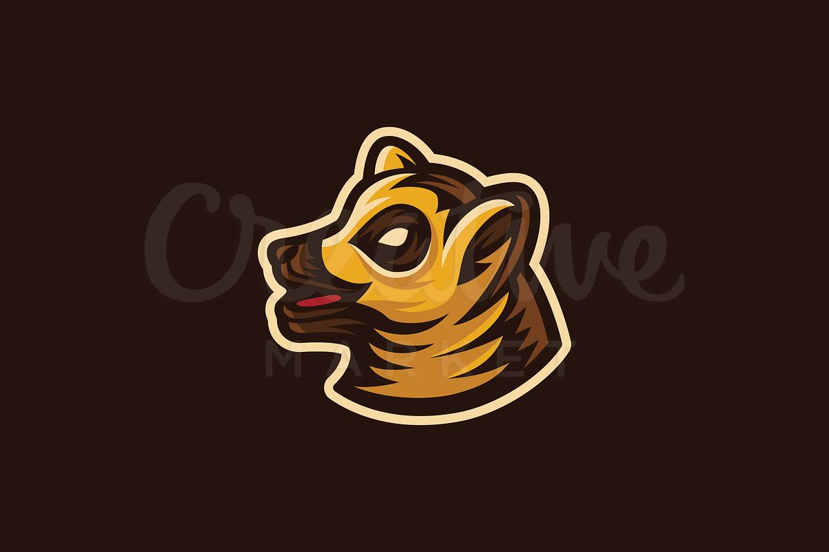 Hyena Mascot Logo, a Templates & Theme by nospacestore
