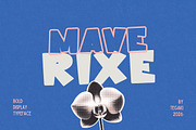 Maverixe, a Font by rudiSasori (Thumbnail 1 of 15)
