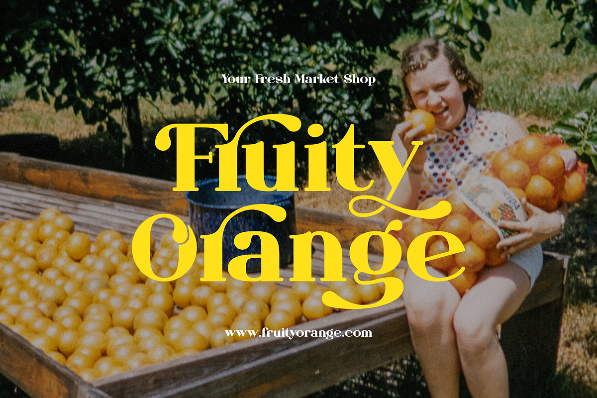 Qurgo Woody | Stylish Retro Serif, a Serif Font by Denustudios (Photo 6 of 13)
