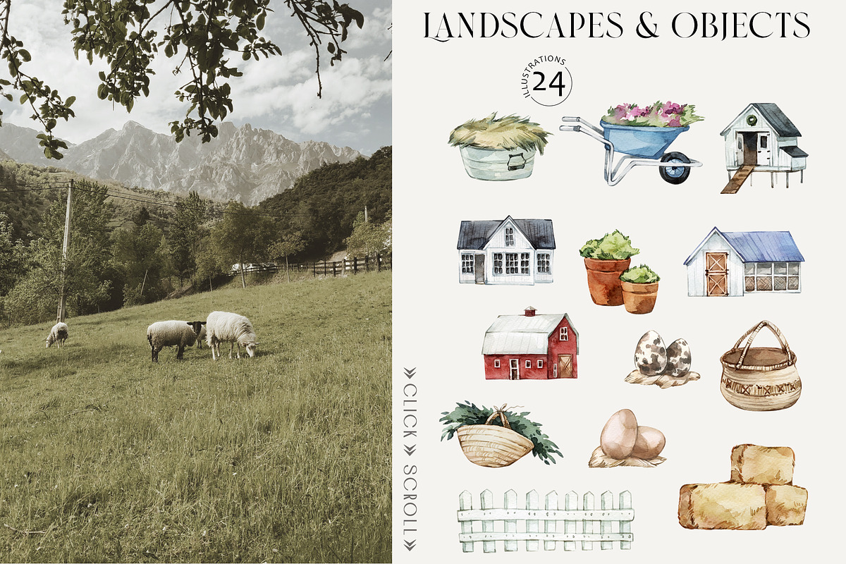 FARM ANIMALS Encyclopedia, an Animal Illustration by Anastezia Luneva (Photo 12 of 14)