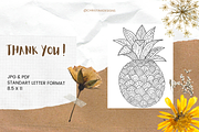 Summer Coloring Pages. Vocation, an Illustration by ChristinaDesigns (Thumbnail 4 of 4)