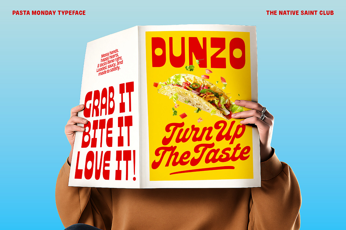 Pasta Monday - Font Duo, a Handwritten Font by The Native Saint Club (Photo 10 of 17)